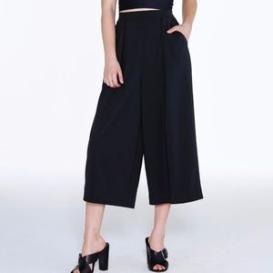 BLACKMILK BLACK CULOTTES PANTS - LIMITED